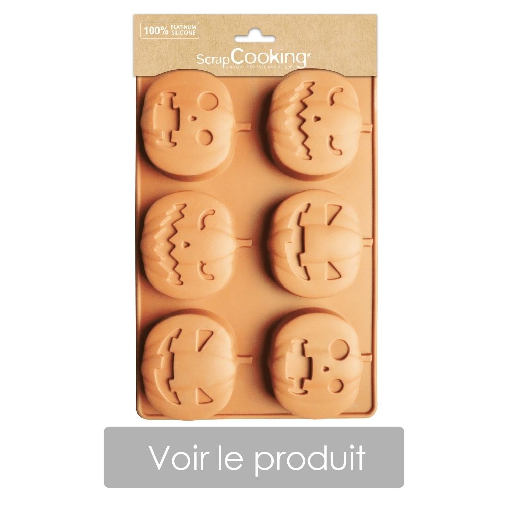 Moule silicone citrouilles - ScrapCooking®